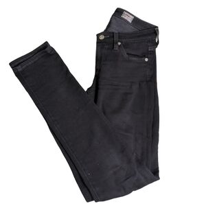 AG Adriano Goldschmied size 24 R color black cigarette leg